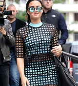 Demi Lovato Arrives at Arrives at NRJ Radio Station - September 7