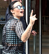 Demi Lovato Arrives at Arrives at NRJ Radio Station - September 7