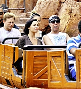 Demi Lovato and Wilmer in Disneyland - March 15