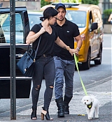 Demi Lovato In New York with Wilmer - May 12