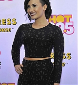 Demi Lovato at HOT 99.5''s Jingle Ball 2014 [Backstage] - December 15