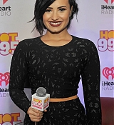 Demi Lovato at HOT 99.5''s Jingle Ball 2014 [Backstage] - December 15