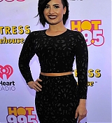 Demi Lovato at HOT 99.5''s Jingle Ball 2014 [Backstage] - December 15