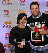 Demi Lovato at HOT 99.5''s Jingle Ball 2014 [Backstage] - December 15