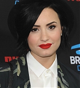 Demi Lovato Arrives at Roc Nation GRAMMY Brunch - February 7
