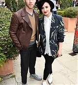 Demi Lovato Arrives at Roc Nation GRAMMY Brunch - February 7
