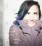 Demi Lovato Poses for Devonne Skin Care