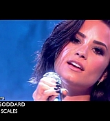 Demi Lovato Performs at Alan Carr: Chatty Man Screen Captures