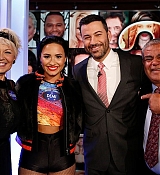 Demi Lovato at The Jimmy Kimmel Show Stills