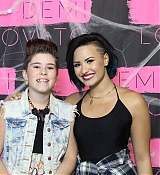 Demi Lovato Tour Meet and Greet at Saskatoon, SK - October 7, 2014