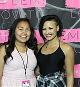 Demi Lovato Tour Meet and Greet at Saskatoon, SK - October 7, 2014